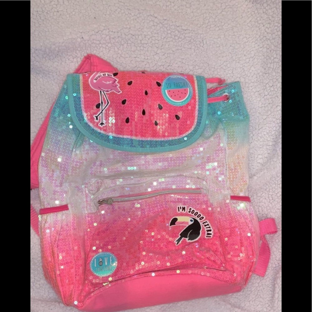 justice girls backpack